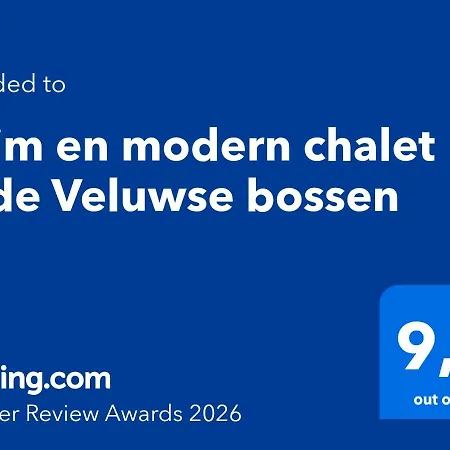 Ruim En Modern In De Veluwse Bossen Domek alpejski